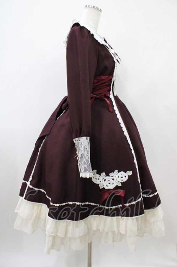 画像3: BABY,THE STARS SHINE BRIGHT / Maria Rosa Misticaワンピース Free ボルドー H-25-10-07-1020-BA-OP-NS-ZH (3)