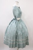 画像3: Innocent World / 小さなお花のワンピース サイズ表記なし ミスティーブルー×生成/Misty Blue×Beige H-25-10-07-1021-IW-OP-NS-ZH (3)
