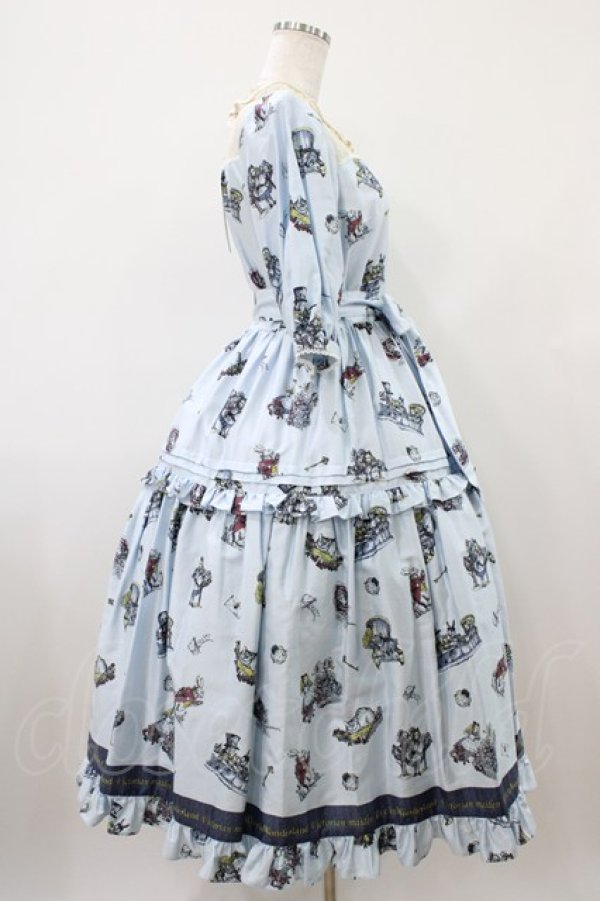 画像3: Victorian maiden / ALICE Classic レーシードールドレス Free サックス H-25-10-07-1022-CL-OP-NS-ZH (3)