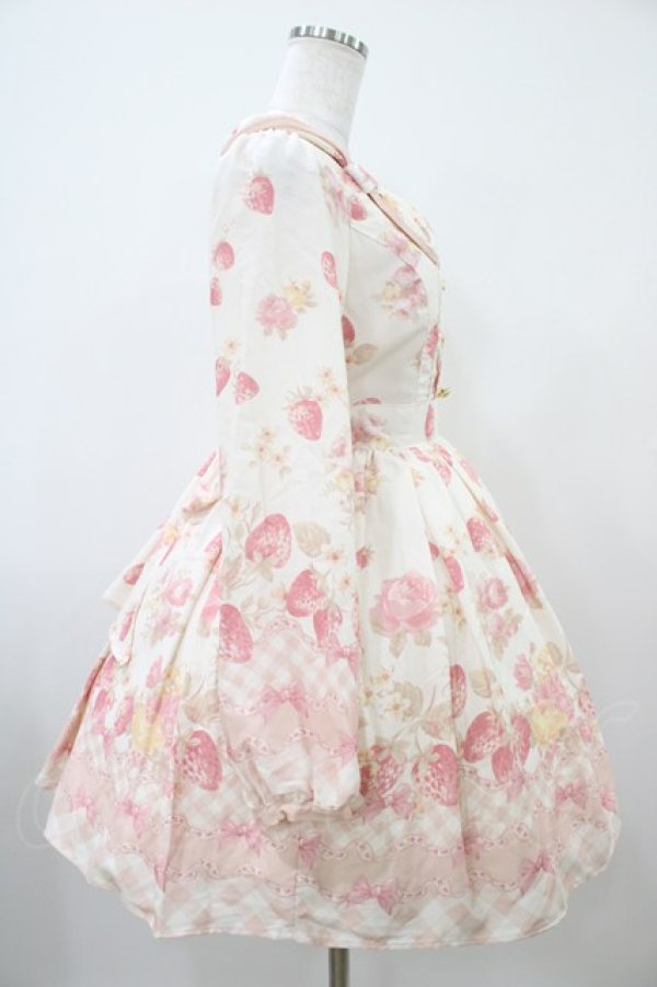 LIZ LISA＆マイメロコラボ　花柄＆マイメロ柄　 ロリータワンピース ピンク LIZ LISA＆マイメロコラボ 花柄＆マイメロ柄 ロリータワンピース