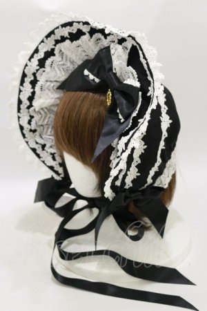 画像: BABY,THE STARS SHINE BRIGHT / Romantic Roseハーフボンネット(バーバリー)  ブラック H-25-10-07-013-BA-AC-NS-ZH