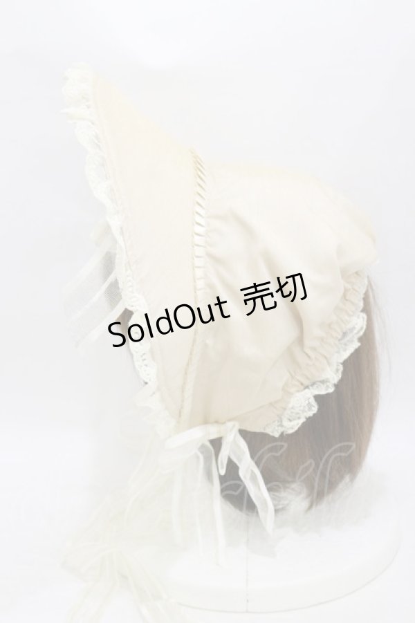 画像2: BABY,THE STARS SHINE BRIGHT / ミカエルの祝福ドールボンネット  生成り H-25-10-07-016-BA-AC-NS-ZH (2)