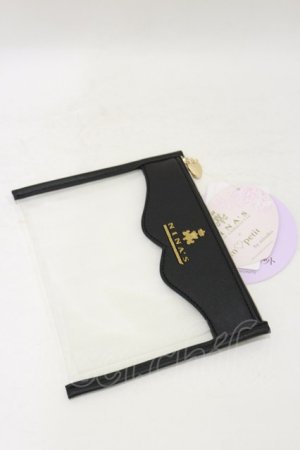 画像: m petit by misako / AM*コウチャツキクリアP（紅茶無し）  ブラック H-25-10-07-024-LO-ZA-NS-ZH