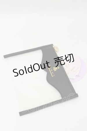 画像: m petit by misako / AM*コウチャツキクリアP（紅茶無し）  ブラック H-25-10-07-024-LO-ZA-NS-ZH