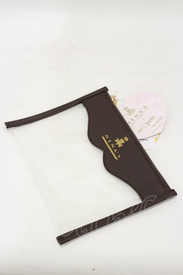 画像1: m petit by misako / AM*コウチャツキクリアP（紅茶無し）  ブラウン H-25-10-07-025-LO-ZA-NS-ZH (1)