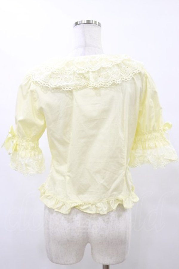 画像2: BABY,THE STARS SHINE BRIGHT / Bee My Sweet Honeyブラウス Free イエロー H-25-10-07-038-BA-BL-NS-ZH (2)