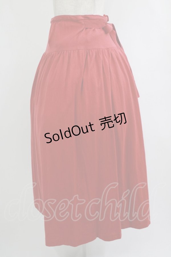 画像2: PINK HOUSE / ロングスカート Free レッド H-25-10-08-026-LO-SK-NS-ZH (2)