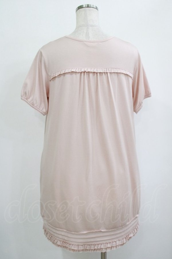 画像3: PINK HOUSE / フリルチュニック Free ピンク H-25-10-08-032-LO-TO-NS-ZH (3)