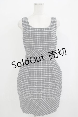 画像: JESUS DIAMANTE / ロココLady パートIワンピース 42 ブラック H-25-10-08-033-JE-OP-NS-ZH