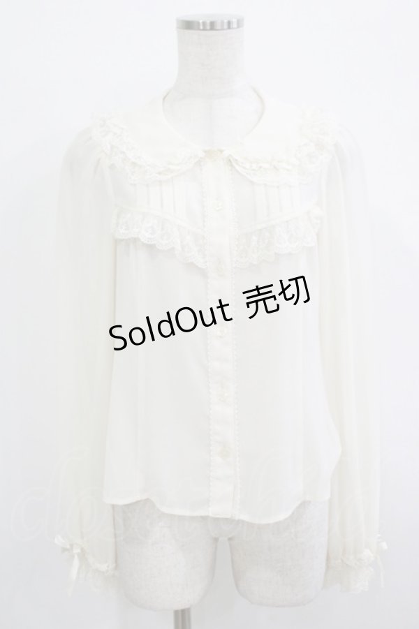 画像1: Angelic Pretty / ホイップレディブラウス Free アイボリー H-25-10-08-045-AP-BL-NS-ZH (1)