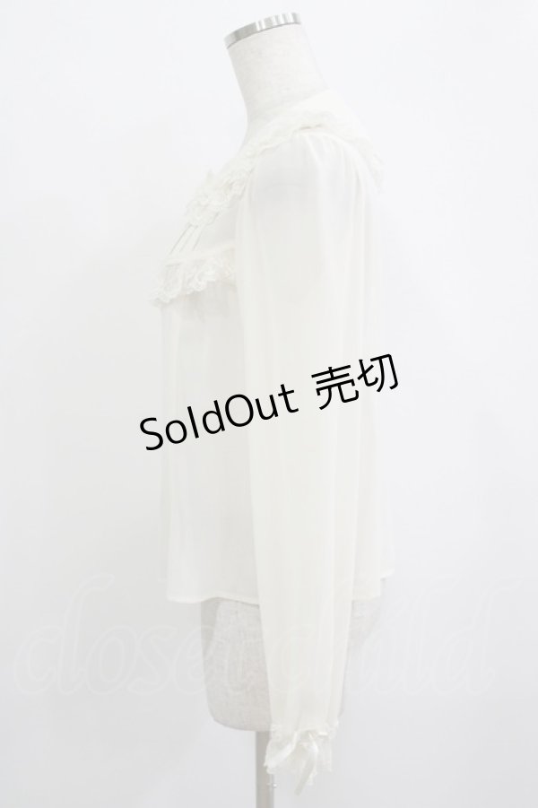 画像2: Angelic Pretty / ホイップレディブラウス Free アイボリー H-25-10-08-045-AP-BL-NS-ZH (2)