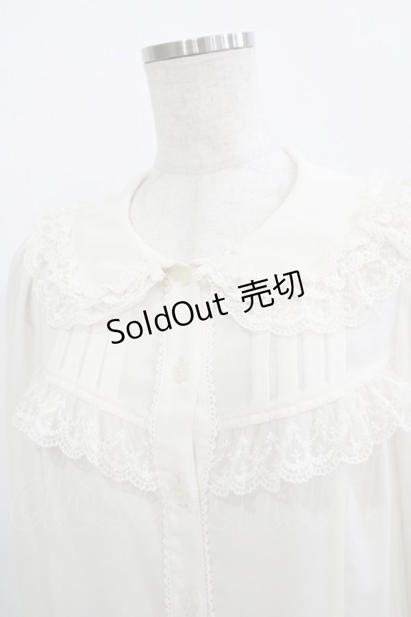 画像4: Angelic Pretty / ホイップレディブラウス Free アイボリー H-25-10-08-045-AP-BL-NS-ZH (4)