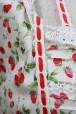 画像4: Angelic Pretty / いちご柄ワンピース Free オフ H-25-10-08-004-AP-OP-NS-ZH (4)