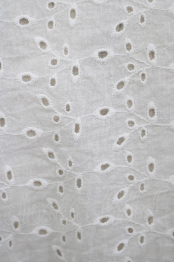画像4: an another angelus / バックリボンコットンレースブラウス Free OFF WHITE H-25-10-08-047-CA-BL-NS-ZH (4)