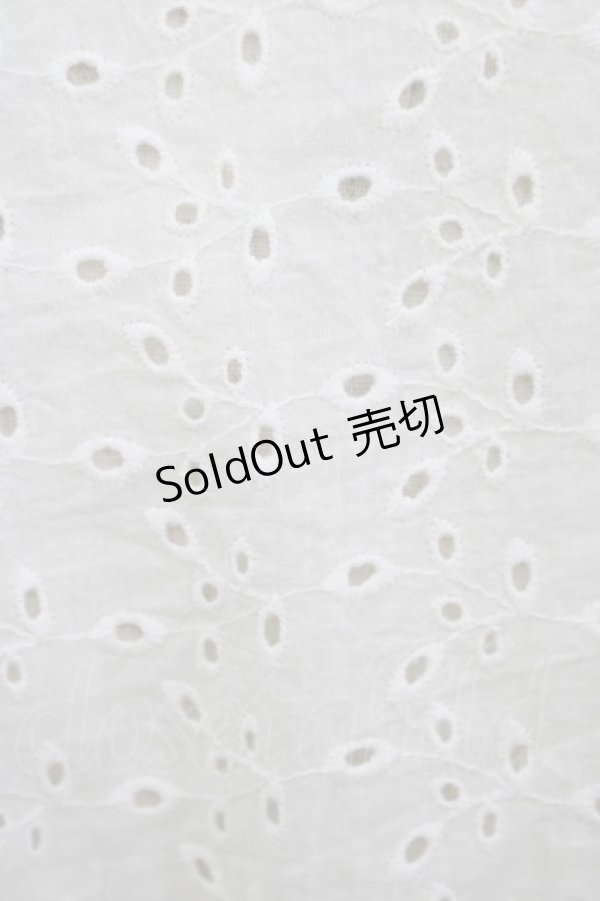 画像4: an another angelus / バックリボンコットンレースブラウス Free OFF WHITE H-25-10-08-047-CA-BL-NS-ZH (4)