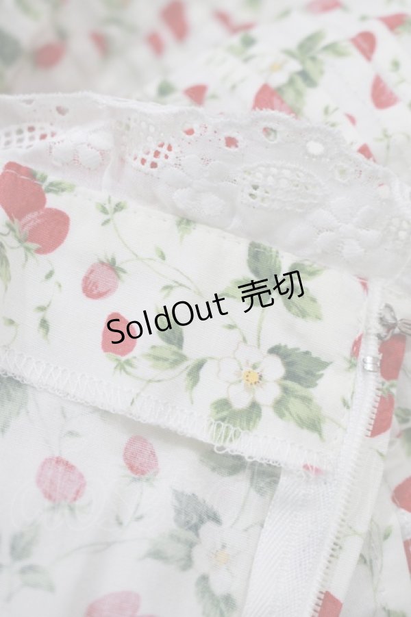 画像5: Angelic Pretty / いちご柄ワンピース Free オフ H-25-10-08-004-AP-OP-NS-ZH (5)