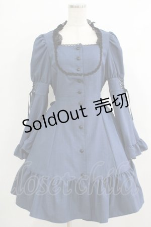 画像: MIHO MATSUDA / ワンピース・オズリー M ブルー H-25-10-08-1001-GO-OP-KB-ZH