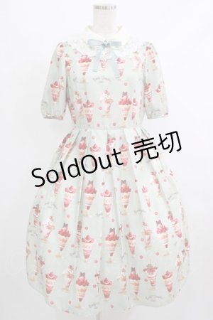 画像: Emily Temple cute / BerryCherry Parfaitワンピース M ミント H-25-10-08-1004-ET-OP-KB-ZH