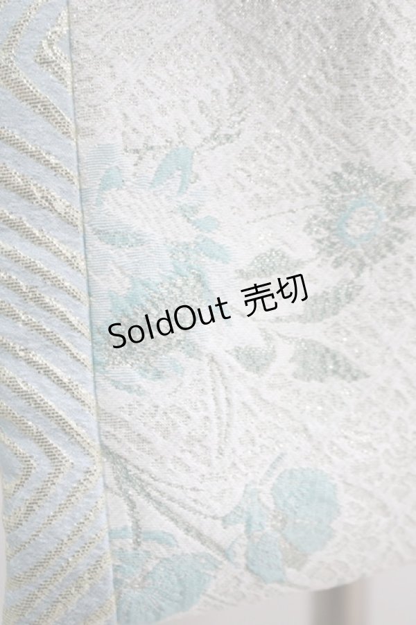 画像4: Qutie Frash / 花魁帯コルセット  サックス H-25-10-08-1040-QU-TO-KB-ZH (4)