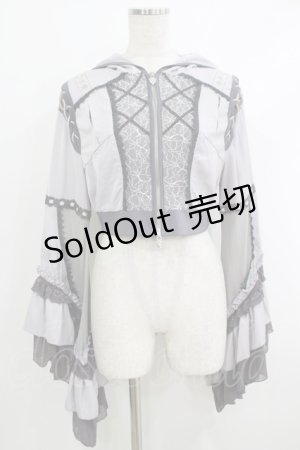 画像: Ozz oneste / Mermaid Roseボレロ  グレー H-25-10-08-1061-OO-TO-KB-ZH