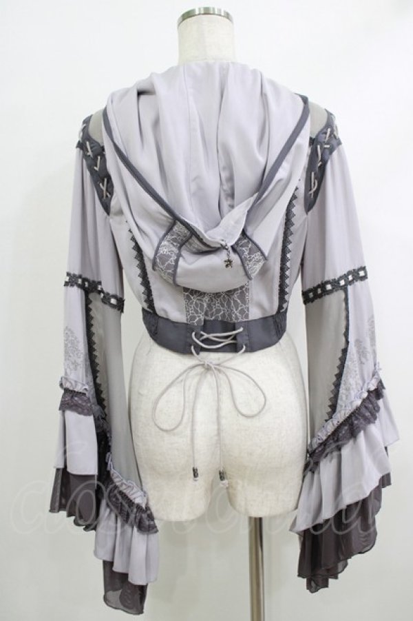 画像3: Ozz oneste / Mermaid Roseボレロ  グレー H-25-10-08-1061-OO-TO-KB-ZH (3)