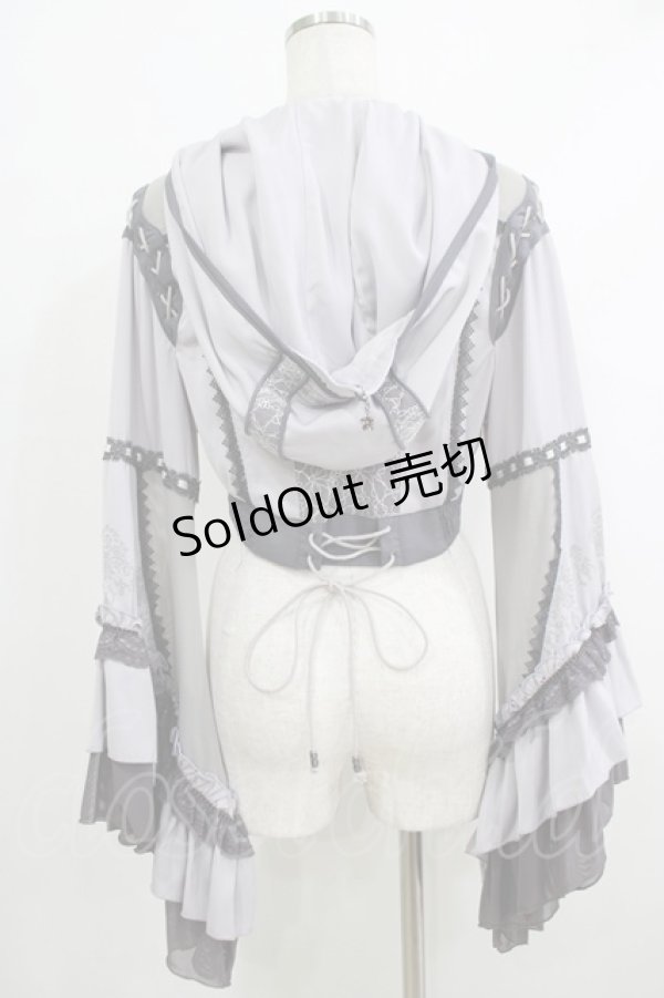 画像3: Ozz oneste / Mermaid Roseボレロ  グレー H-25-10-08-1061-OO-TO-KB-ZH (3)