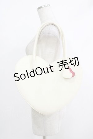 画像: MILK / ハートバッグ  アイボリー H-25-10-08-1068-ML-BG-KB-ZH