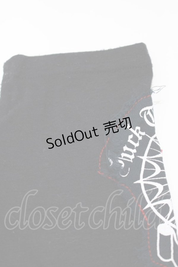 画像3: ALGONQUINS / フィンガーレスグローブ  黒×赤 H-25-10-08-1075-AL-ZA-KB-ZH (3)