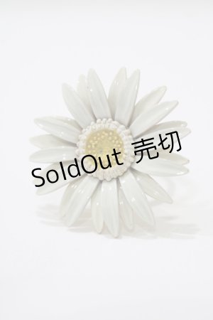 画像: Jane Marple / Dreamy Dreamのリング 11号 ホワイト H-25-10-08-1076-JM-AC-KB-ZH