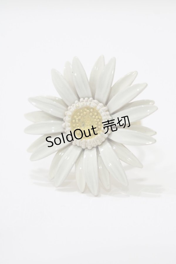 画像1: Jane Marple / Dreamy Dreamのリング 11号 ホワイト H-25-10-08-1076-JM-AC-KB-ZH (1)