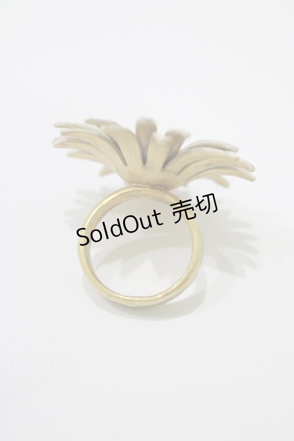 画像2: Jane Marple / Dreamy Dreamのリング 11号 ホワイト H-25-10-08-1076-JM-AC-KB-ZH (2)