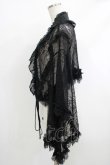 画像2: Qutie Frash / レース着物カーデ  黒 H-25-10-08-1017-QU-TO-KB-ZH (2)