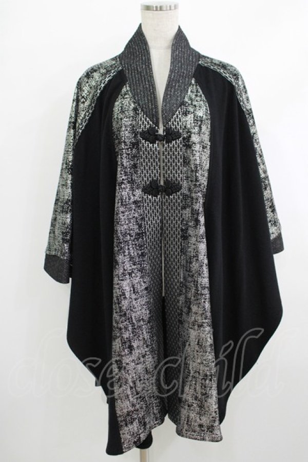 画像1: Qutie Frash / 万能ポンチョ  ブラック H-25-10-08-1018-QU-TO-KB-ZH (1)