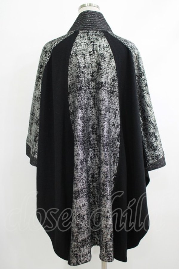 画像3: Qutie Frash / 万能ポンチョ  ブラック H-25-10-08-1018-QU-TO-KB-ZH (3)