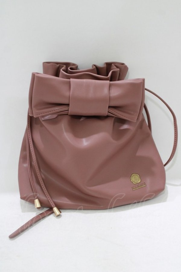 画像2: m petit by misako / AMリボンキンチャクSLD  ピンク H-25-10-08-058-LO-BG-NS-ZH (2)