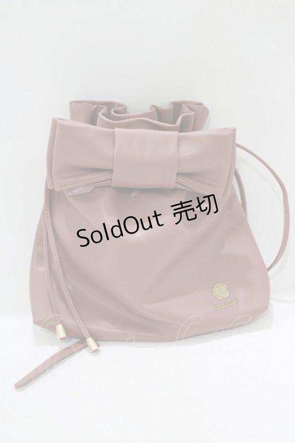 画像2: m petit by misako / AMリボンキンチャクSLD  ピンク H-25-10-08-058-LO-BG-NS-ZH (2)