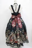 画像3: Royal Princess Alice / Dark Alice Tea Party・まくらくらまコラボジャンパースカート Free ブラック H-25-10-08-005-LO-OP-NS-ZH (3)