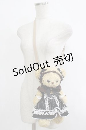 画像: BABY,THE STARS SHINE BRIGHT / ベビードールなくまくみゃちゃんポシェット  ミルクティー/ブラック H-25-10-08-061-BA-BG-NS-ZH