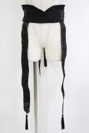 画像: Hoshibako Works / 繁花集ベルト Free ブラック H-25-10-08-066-LO-ZA-NS-ZH