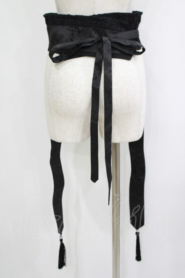 画像3: Hoshibako Works / 繁花集ベルト Free ブラック H-25-10-08-066-LO-ZA-NS-ZH (3)