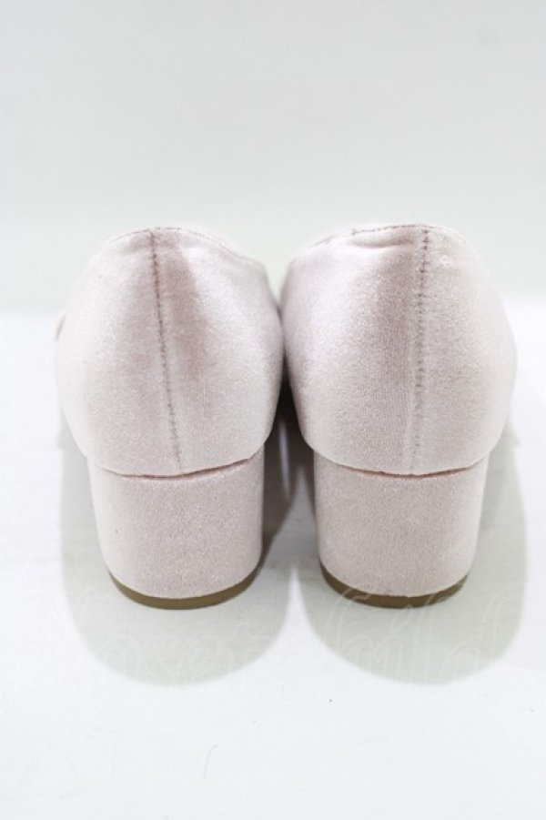 画像3: an another angelus / クロスストラップベロアパンプス M/23.5cm PINK H-25-10-08-081-CA-SH-NS-ZH (3)