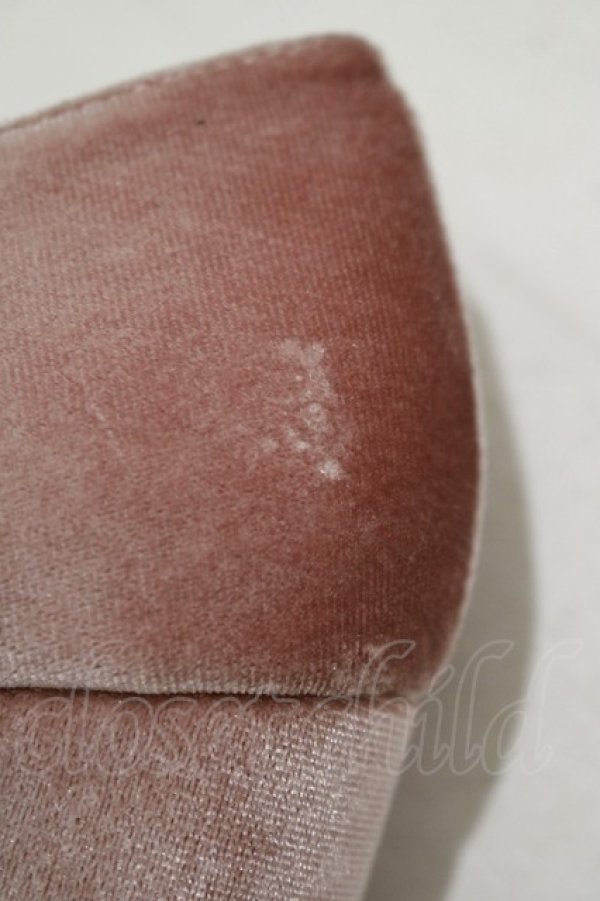 画像5: an another angelus / クロスストラップベロアパンプス M/23.5cm PINK H-25-10-08-081-CA-SH-NS-ZH (5)