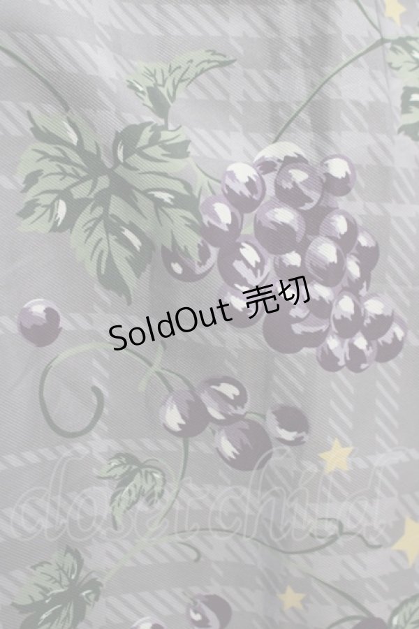 画像4: axes femme Kawaii / ぶどう柄スカート M  H-25-10-08-009-AX-SK-NS-ZH (4)