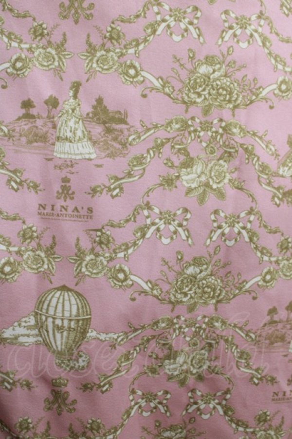 画像4: m petit by misako / NINA’Sコラボトワルドジュイワンピース M ピンク H-25-10-08-013-LO-OP-NS-ZH (4)