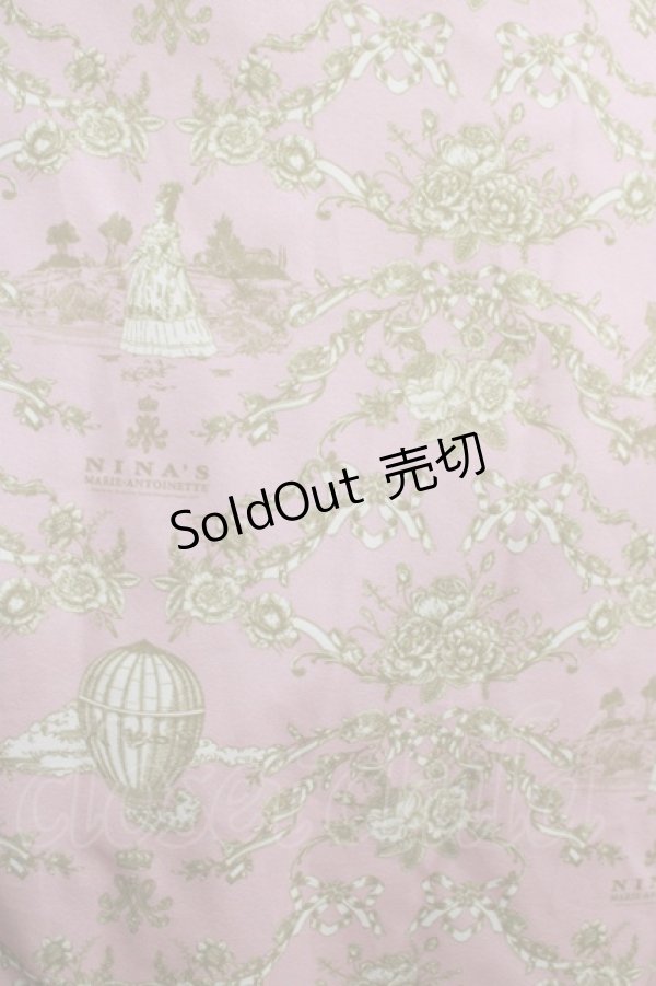 画像4: m petit by misako / NINA’Sコラボトワルドジュイワンピース M ピンク H-25-10-08-013-LO-OP-NS-ZH (4)