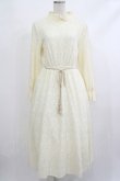 画像1: LEBECCA boutique / まどろむ3時のワンピース Free アイボリー H-25-10-09-032-EL-OP-NS-ZH (1)