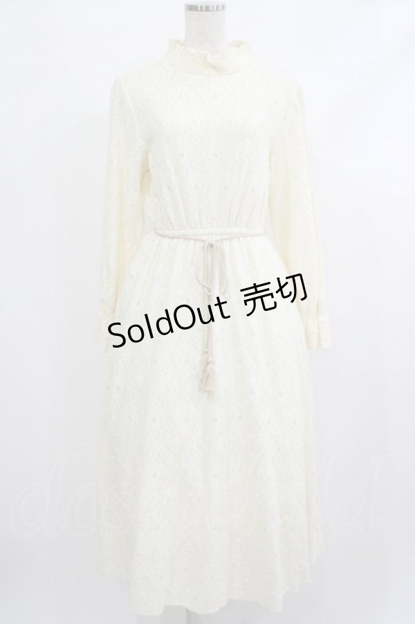 画像1: LEBECCA boutique / まどろむ3時のワンピース Free アイボリー H-25-10-09-032-EL-OP-NS-ZH (1)
