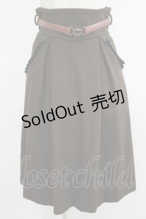画像: Maison de FLEUR Petite Robe canone / クグロフをこぼさないでねスカート Free Brown H-25-10-09-038-EL-SK-NS-ZH