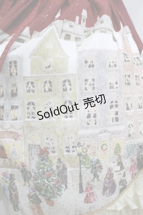 画像4: BABY,THE STARS SHINE BRIGHT / 星すむ今宵のトロイメライ柄ロングフリルジャンパースカート Free エンジ H-25-10-09-003-BA-OP-NS-ZH (4)