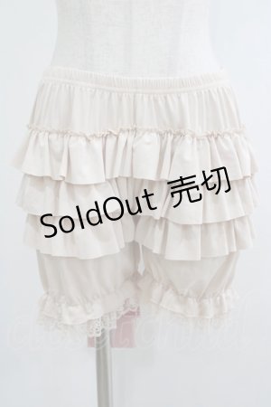 画像: m petit by misako / ECAM3ブフリル M~L アイボリー H-25-10-09-044-LO-PA-NS-ZH